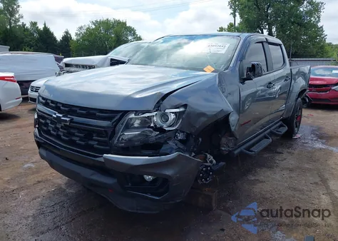 2022 Chevrolet Colorado 4Wd Short Box Lt из США, поврежденный, VIN 1GCGTCENXN1144409